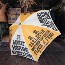 画像をギャラリービューアに読み込む, "CARLETON GROCERIES DRY GOODS COMPANY" ADVERTISING UMBRELLA MINT CONDITION