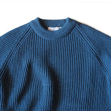 画像をギャラリービューアに読み込む, OLD "QUAKER MARINE SUPPLY" WOOL SWEATER (MEDIUM)