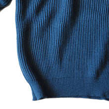 画像をギャラリービューアに読み込む, OLD "QUAKER MARINE SUPPLY" WOOL SWEATER (MEDIUM)