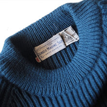 画像をギャラリービューアに読み込む, OLD "QUAKER MARINE SUPPLY" WOOL SWEATER (MEDIUM)
