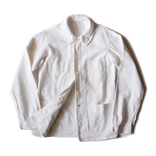 Load image into Gallery viewer, 1940's "LE MONT ST MICHEL" HBT COTTON JACKET WITH DIAMOND POCKET (SMALL)