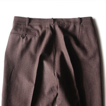 Load image into Gallery viewer, ~ 1950's TAPARED WOOL SLACKS (W33)