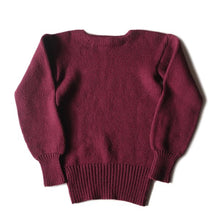 画像をギャラリービューアに読み込む, 〜1960's LOW GAUGE WOOL SWEATER (SMALL)
