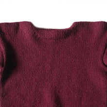 画像をギャラリービューアに読み込む, 〜1960's LOW GAUGE WOOL SWEATER (SMALL)