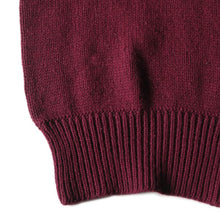 画像をギャラリービューアに読み込む, 〜1960's LOW GAUGE WOOL SWEATER (SMALL)