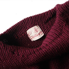 画像をギャラリービューアに読み込む, 〜1960's LOW GAUGE WOOL SWEATER (SMALL)