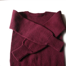 画像をギャラリービューアに読み込む, 〜1960's LOW GAUGE WOOL SWEATER (SMALL)