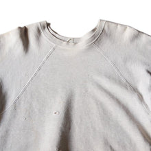 画像をギャラリービューアに読み込む, 1960's "SPRUCE" COTTON DAMAGE SWEAT SHIRT (LARGE)