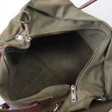 画像をギャラリービューアに読み込む, VINTAGE "GOKEYS" CANVAS & LEATER BOSTON BAG