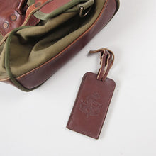 画像をギャラリービューアに読み込む, VINTAGE "GOKEYS" CANVAS & LEATER BOSTON BAG