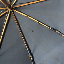 Load image into Gallery viewer, ANTIQUE FRENCH UMBRELLA FADED NAVY
