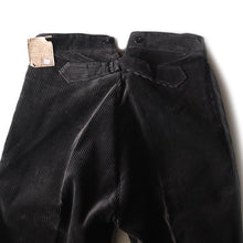 Load image into Gallery viewer, NOS 1940's FRENCH WORK CORD'S TROUSER WITH METAL BUTTON (W32)