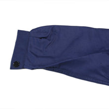 Load image into Gallery viewer, NOS "BEAU FORT" BLUE MOLESKIN WORK JACKET WITH DIAMOND POCCKET (MEDIUM)