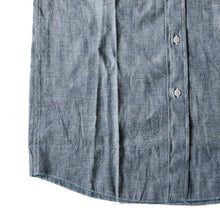 Load image into Gallery viewer, NOS 1950's ~ "WASHINGTON DEE CEE" BLUE CHAMBRAY SHIRT (MEDIUM)