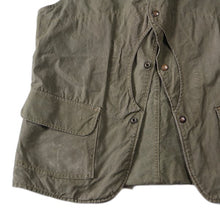 Load image into Gallery viewer, 1950's ~ "HINSON" HUNTING VEST WITH HALF MOON (MEDIUM)