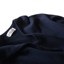 画像をギャラリービューアに読み込む, OLD CASHMERE WOOL V NECK SWEATER (LARGE) MINT CONDITION