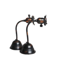 画像をギャラリービューアに読み込む, ANTIQUE JAPANNED WALL LAMP �A