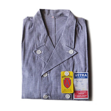 Load image into Gallery viewer, N.O.S 1960's "VETRA" HOUNDSTOOTH COTTON COOK JACKET (MEDIUM)
