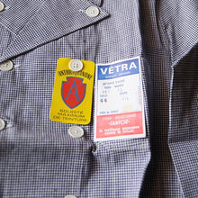 Load image into Gallery viewer, N.O.S 1960's "VETRA" HOUNDSTOOTH COTTON COOK JACKET (MEDIUM)
