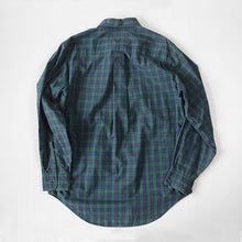 Load image into Gallery viewer, 1980's "LLBEAN" BLACK WATCH BD SHIRT (LARGE)