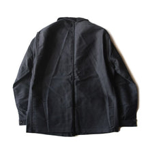 Load image into Gallery viewer, NOS 1950's ~ FRENCH WORK BLACK MOLESKIN JACKET (MEDIUM)