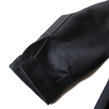 Load image into Gallery viewer, NOS 1950's ~ FRENCH WORK BLACK MOLESKIN JACKET (MEDIUM)