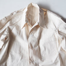 Load image into Gallery viewer, NOS ~ 1950's FRENCH MILITARY HOSPITAL COTTON JACKET (MEDIUM)