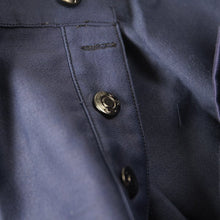 Load image into Gallery viewer, NOS 1950's FRENCH BLUE MOLESKIN WORK PANTS WITH METAL BUTTON (W32)