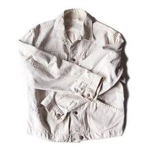 Load image into Gallery viewer, 1960's WESTERN WHITE COTTON TWILL JACKET (MEDIUM) MINT CONDITION