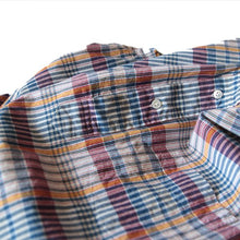 Load image into Gallery viewer, OLD "RALPH LAUREN" MADRAS PULLOVER SHIRT (MEDIUM)