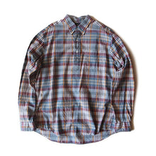 Load image into Gallery viewer, OLD "RALPH LAUREN" MADRAS PULLOVER SHIRT (MEDIUM)
