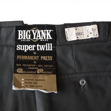 Load image into Gallery viewer, NOS 1960's "BIG YANK" SUPER TWILL WORK TROUSER (W36)