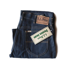 Load image into Gallery viewer, NOS 1970's "LLBEAN" FIVE POCKET DENIM PANTS (W31)