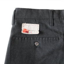 Load image into Gallery viewer, NOS 1960's "HIS" RAYON TAPARED SLACKS (W34 L33)