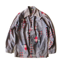 Load image into Gallery viewer, 1950's ~ "DUTCHMAID" CORDUROY HOBO PRINTED BOX SHIRT (15 HALF) MINT CONDITION