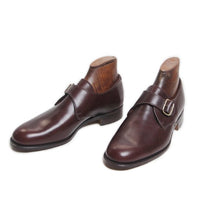 Load image into Gallery viewer, NOS "LEFCOURT" MONK STRAP LEATHER SHOES (7) MADE IN ENGLAND
