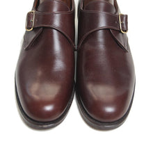 Load image into Gallery viewer, NOS "LEFCOURT" MONK STRAP LEATHER SHOES (7) MADE IN ENGLAND