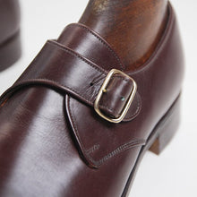 Load image into Gallery viewer, NOS "LEFCOURT" MONK STRAP LEATHER SHOES (7) MADE IN ENGLAND