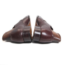 Load image into Gallery viewer, NOS "LEFCOURT" MONK STRAP LEATHER SHOES (7) MADE IN ENGLAND