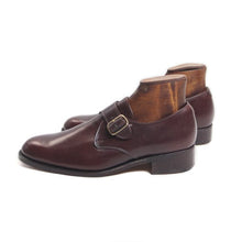 Load image into Gallery viewer, NOS "LEFCOURT" MONK STRAP LEATHER SHOES (7) MADE IN ENGLAND