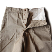 Load image into Gallery viewer, NOS 1950's "USARMY" CHINO TROUSER (W34 L29)