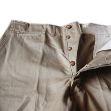Load image into Gallery viewer, NOS 1950's "USARMY" CHINO TROUSER (W34 L29)