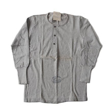 画像をギャラリービューアに読み込む, N.O.S VINTAGE FRENCH HENRY NECK COTTON L/S (MEDIUM) �@