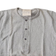 画像をギャラリービューアに読み込む, N.O.S VINTAGE FRENCH HENRY NECK COTTON L/S (MEDIUM) �A