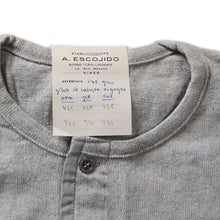 画像をギャラリービューアに読み込む, N.O.S VINTAGE FRENCH HENRY NECK COTTON L/S (MEDIUM) �A