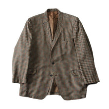 Load image into Gallery viewer, 1960's "TOP O MART" PLAID THREE BUTTON JACKET (LARGE)
