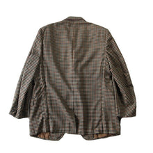 Load image into Gallery viewer, 1960's "TOP O MART" PLAID THREE BUTTON JACKET (LARGE)
