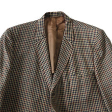 Load image into Gallery viewer, 1960's "TOP O MART" PLAID THREE BUTTON JACKET (LARGE)