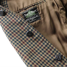 Load image into Gallery viewer, 1960's "TOP O MART" PLAID THREE BUTTON JACKET (LARGE)