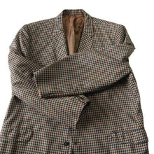 Load image into Gallery viewer, 1960's "TOP O MART" PLAID THREE BUTTON JACKET (LARGE)